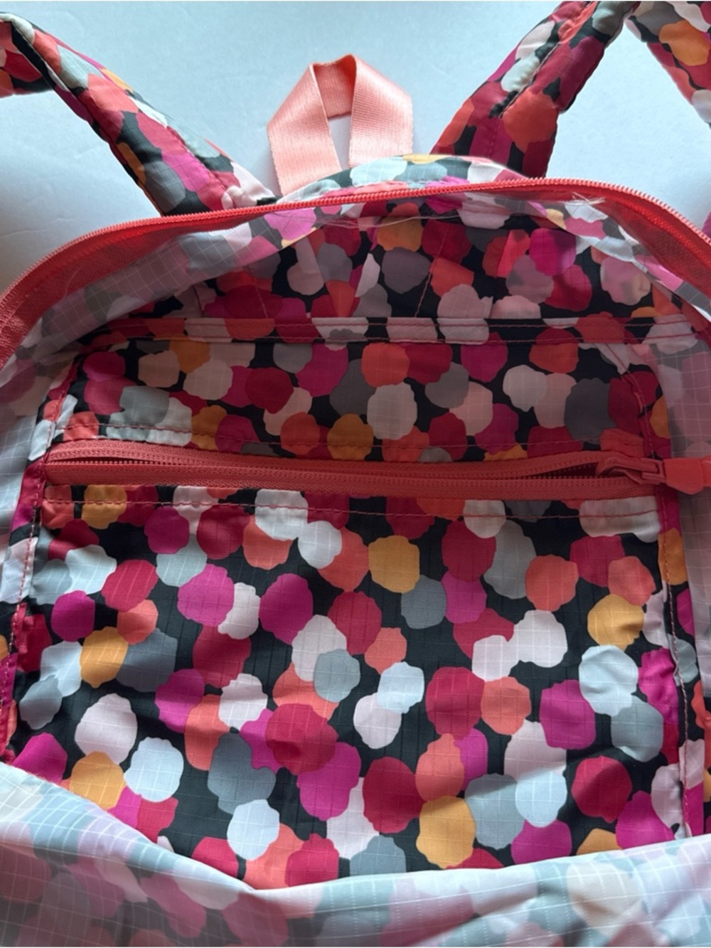 Vera Bradley FUN Confetti Patterned Women's Backpack NEW! - Picture 4 of 7